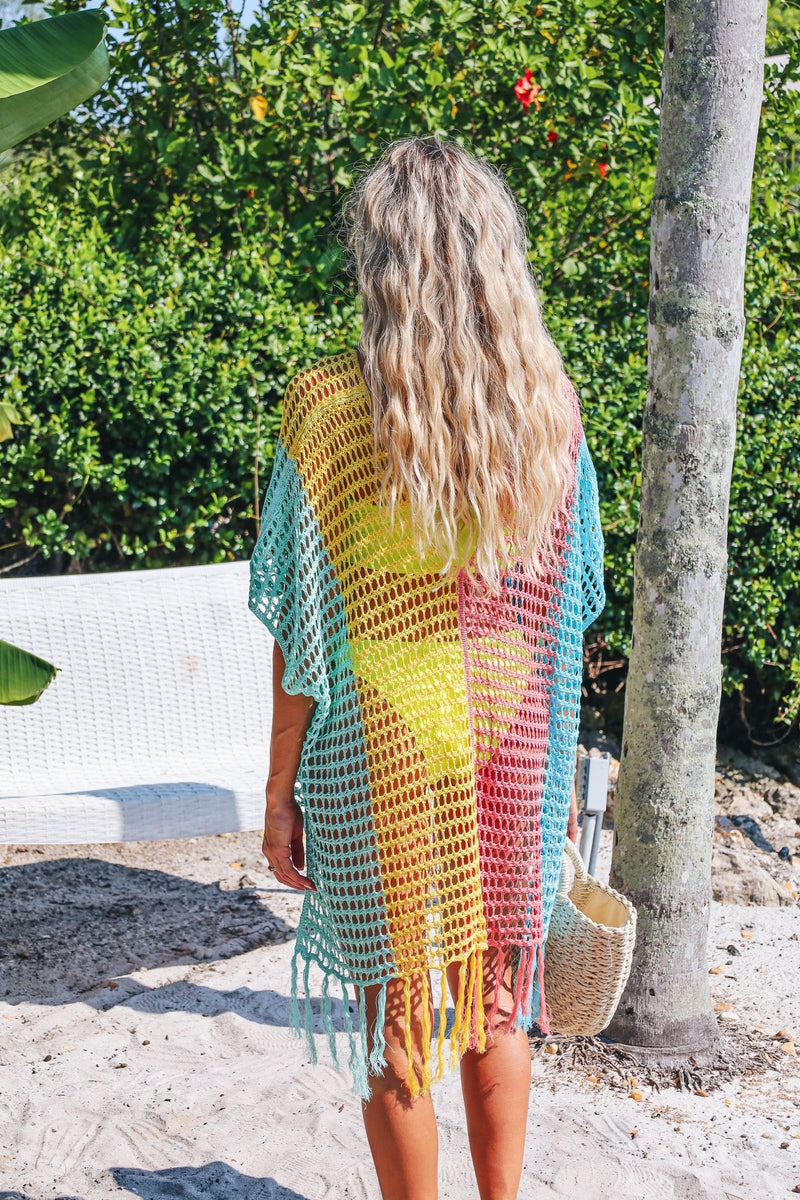 Serious About Sunshine Crochet Cover Up