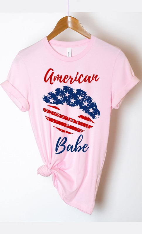 American Babe Lips Graphic Tee