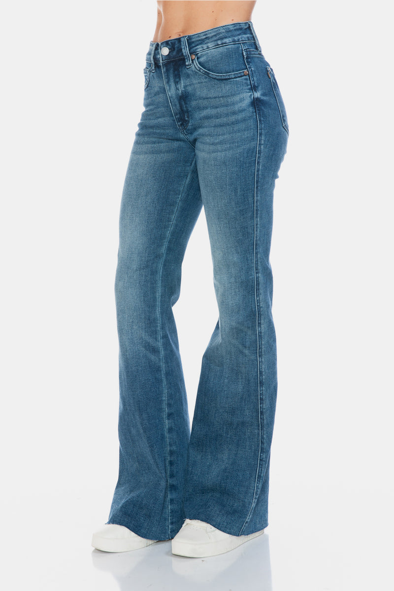 (Judy Blue) Alyssa Tummy Control Flare Jeans