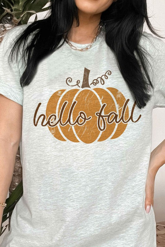 HELLO FALL PUMPKIN Graphic Tee