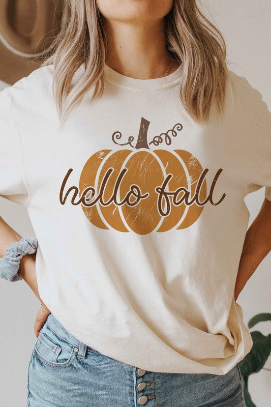 HELLO FALL PUMPKIN Graphic Tee