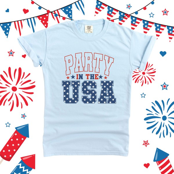 Retro Party In The USA T-Shirt