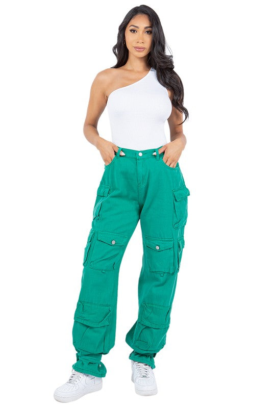 Chasing You Cargo Pants- 2 Colors!