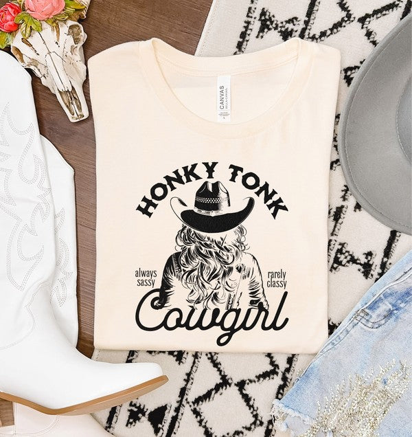 Honky Tonk Cowgirl Graphic Tee