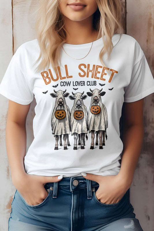 Vintage Bull Sheet, Halloween Graphic Tee