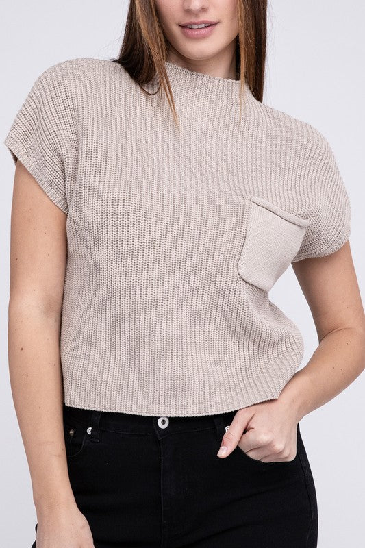 Right On Trend Cropped Sweater