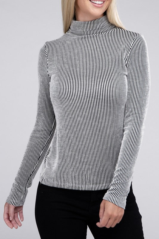 (More Colors) Chill With Me Ribbed Turtle Neck