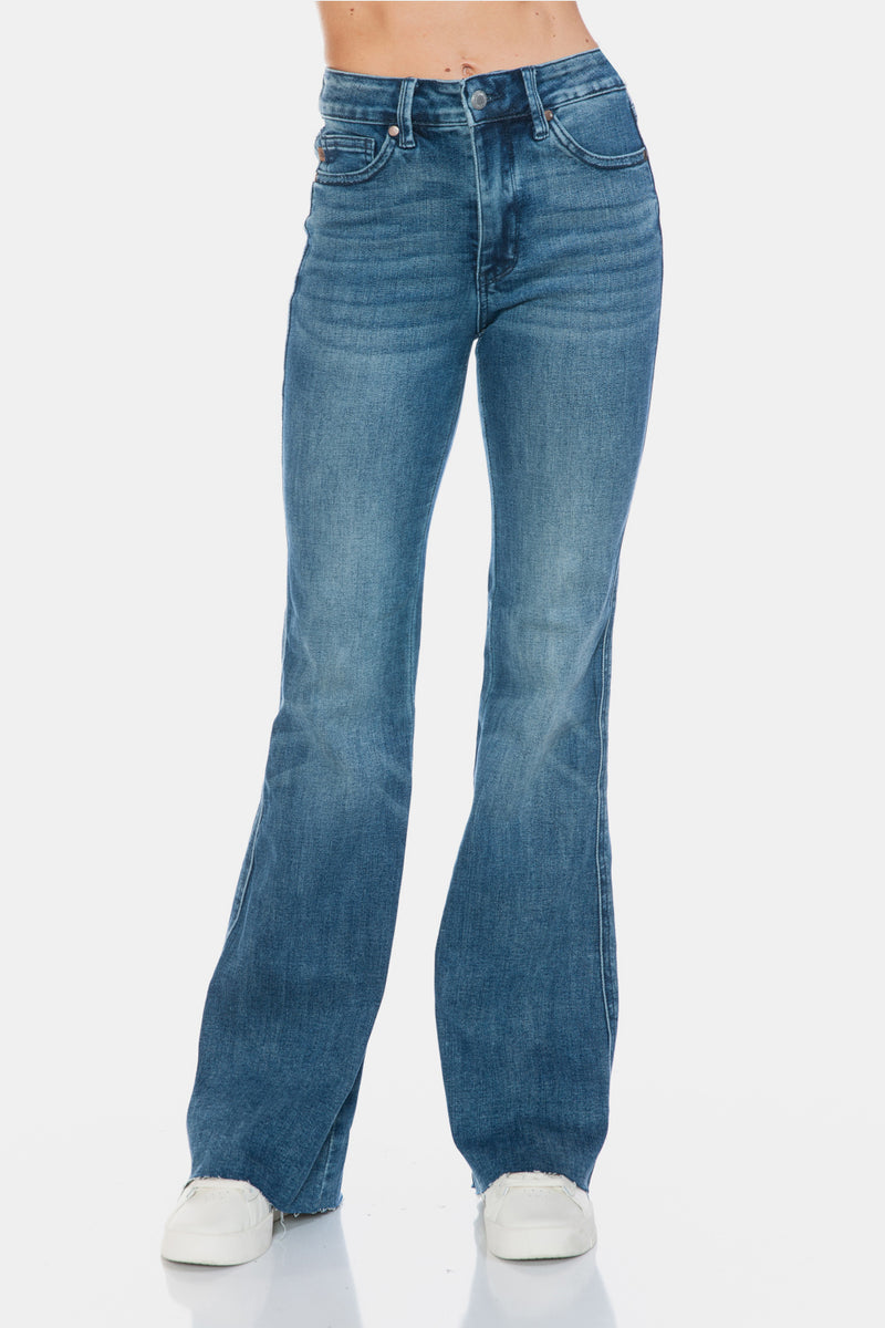 (Judy Blue) Alyssa Tummy Control Flare Jeans