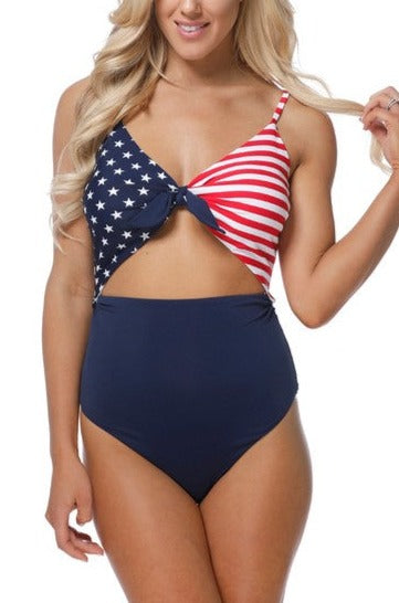 4th of july american flag one piece