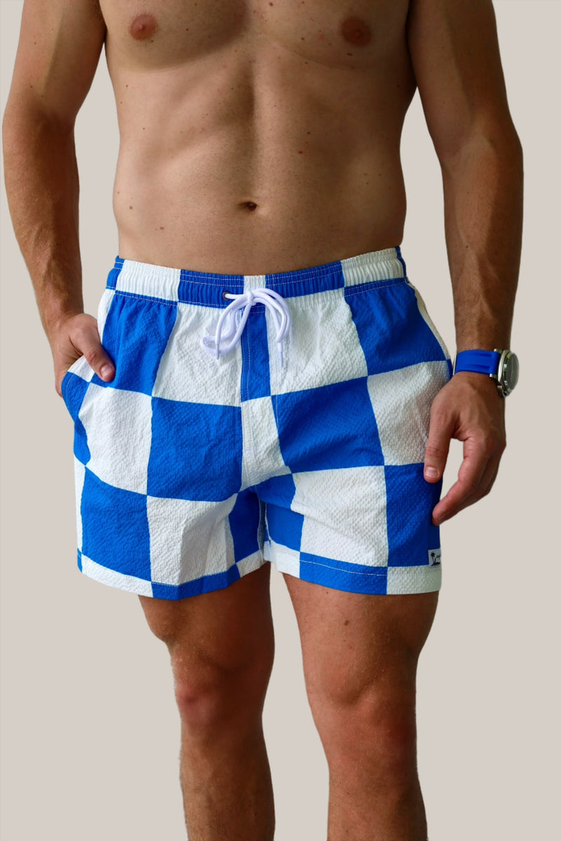 Check Mate Men's Swimsuit