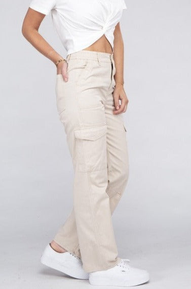 More Colors! Go With The Flow Cargo Pants