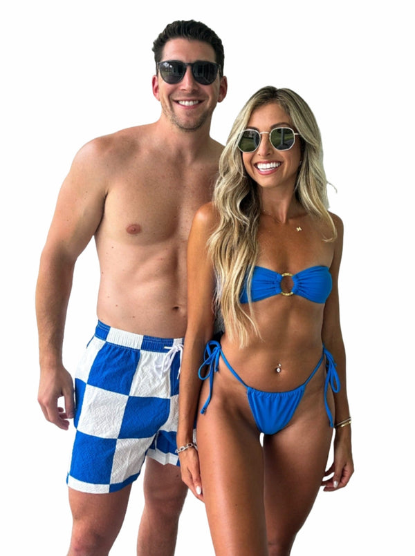 Check Mate Men's Swimsuit