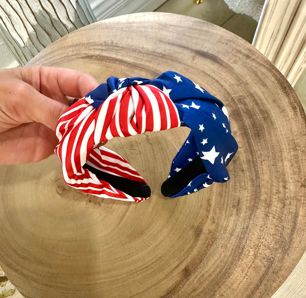 American Flag Head Band