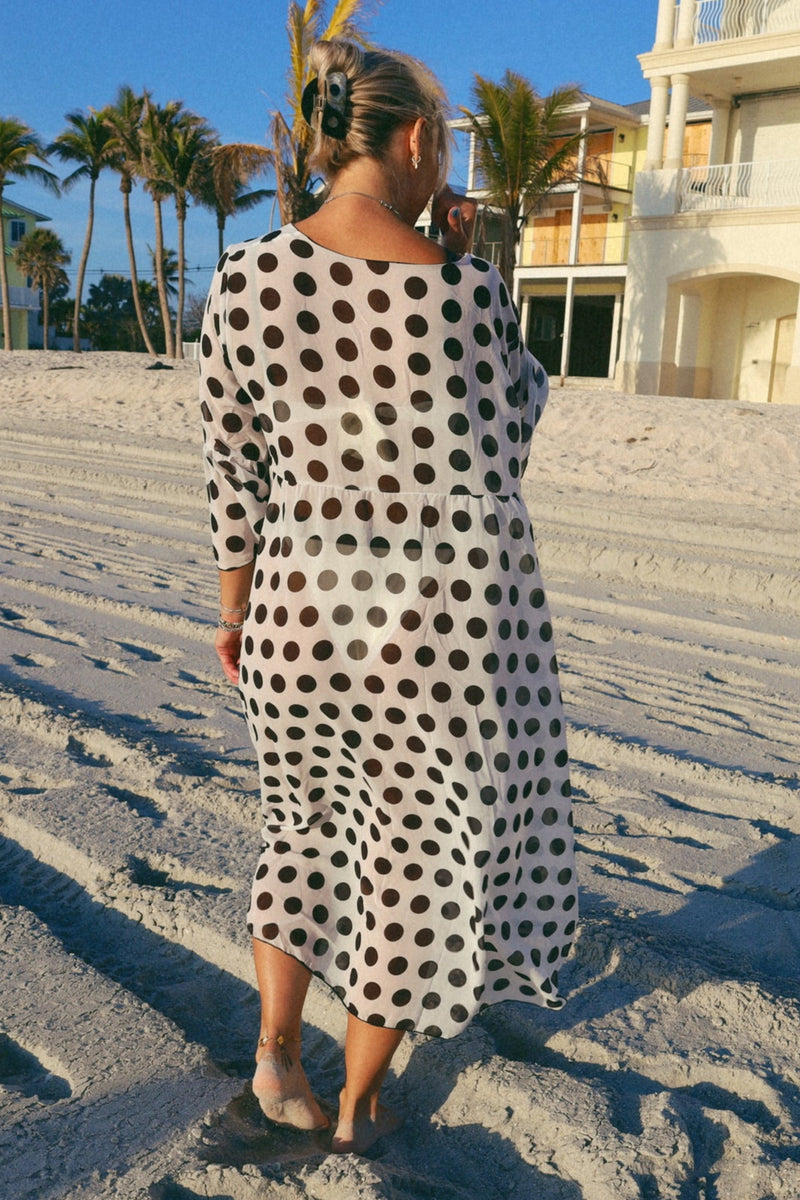 Finding The Fun Polka Dot Kimono