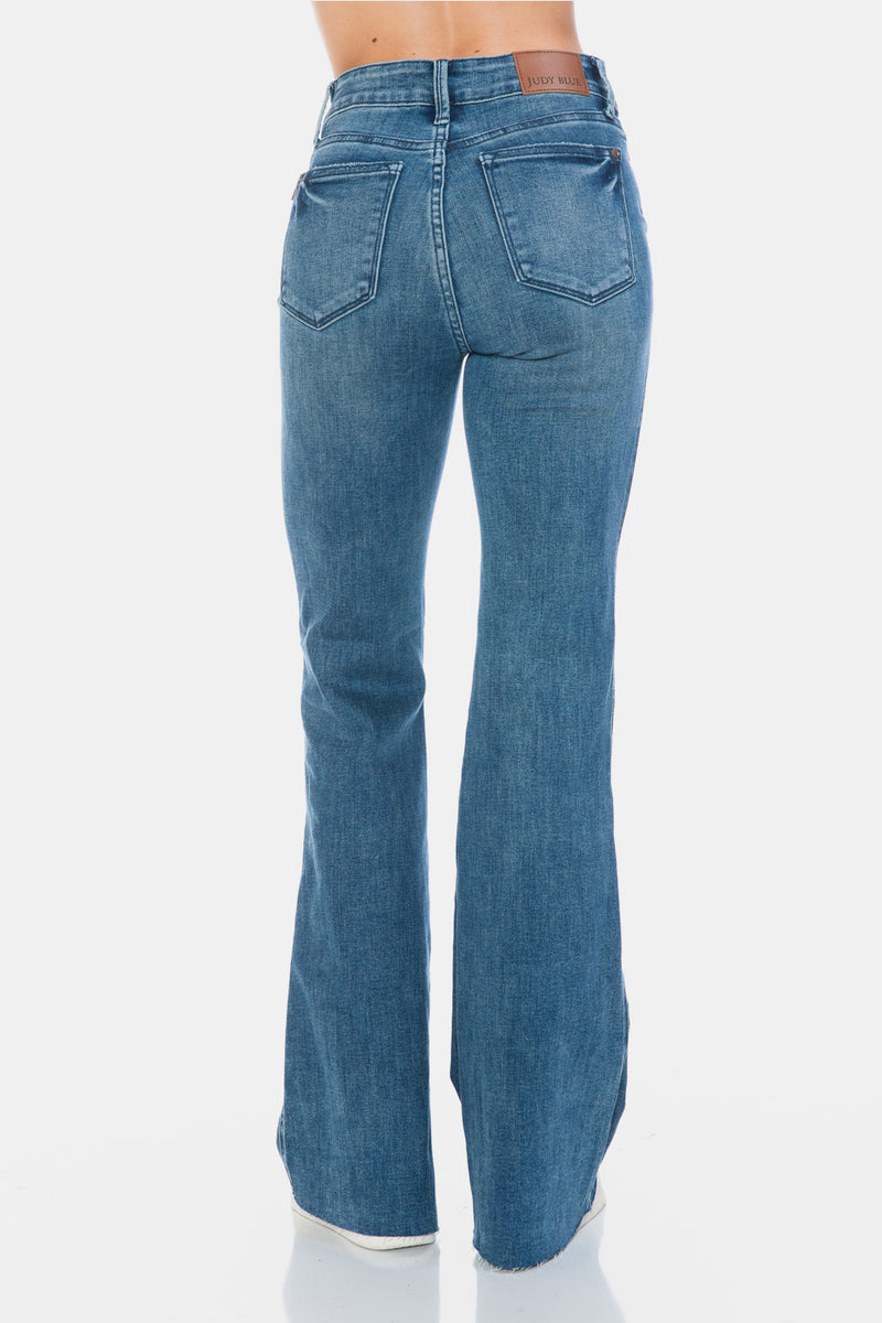 (Judy Blue) Alyssa Tummy Control Flare Jeans