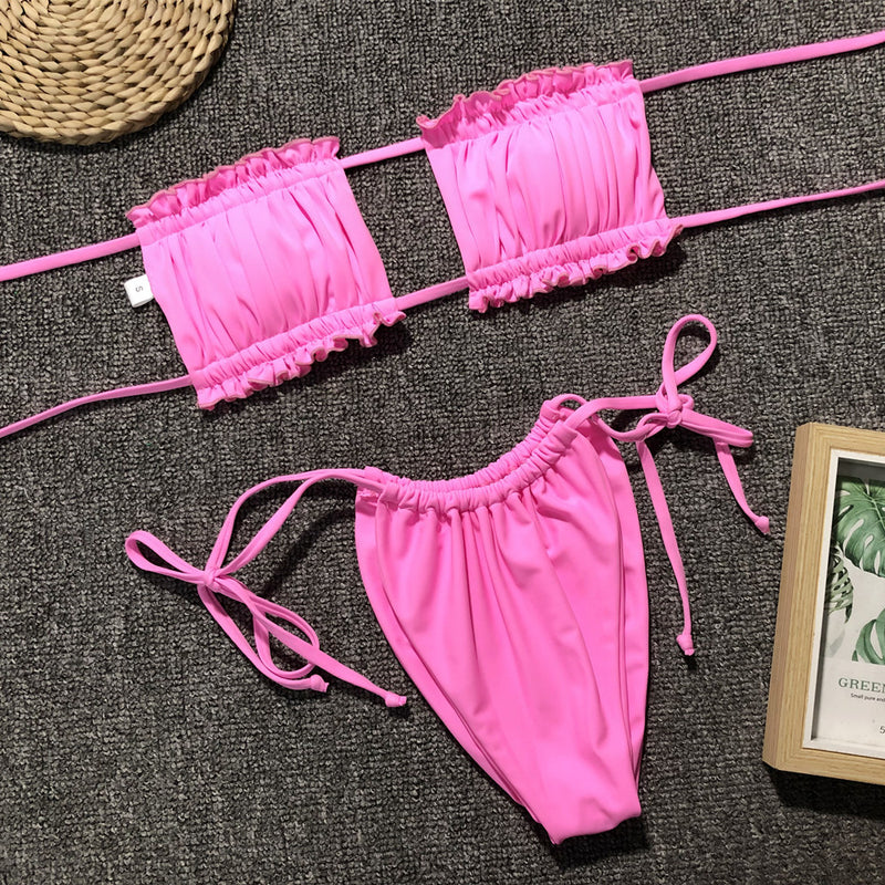 (9 Color Options) Resort Queen Bikini Set