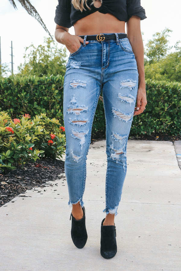What's New High Rise Cello Jeans